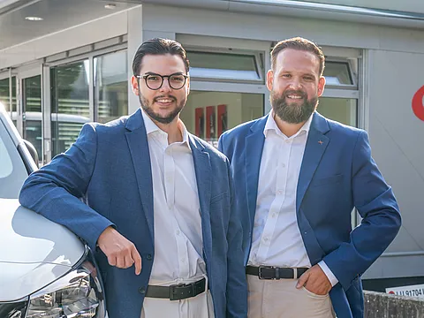 Fabrizio Romano und Lukas Wullschleger