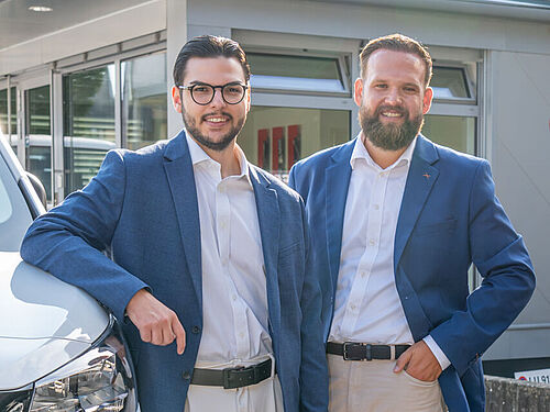 Fabrizio Romano und Lukas Wullschleger