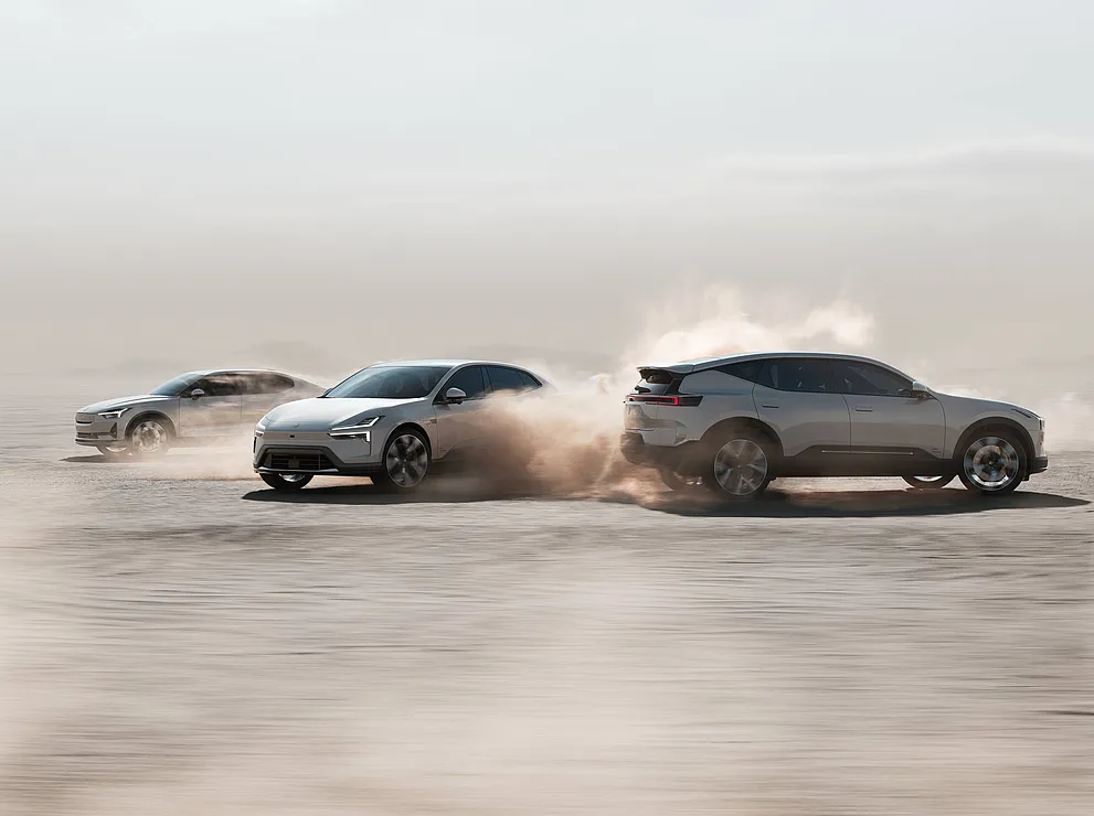 Polestar Range in der Wüste