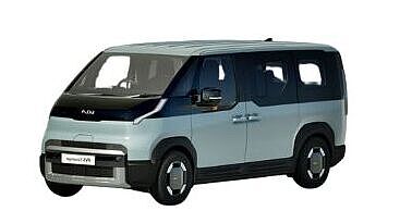 Kia PV5 Passenger blau seitlich