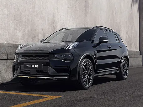 Lynk & Co 01 Front Schwarz