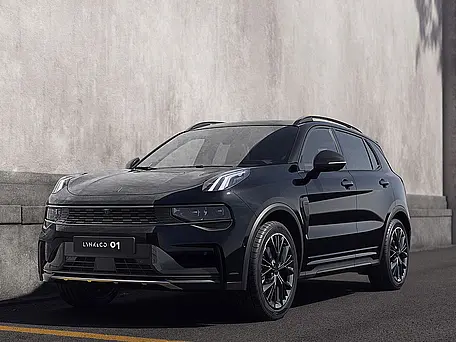 Lynk & Co 01 Front Schwarz