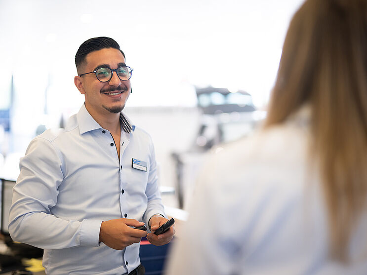 Kundendienst Giosué Negri