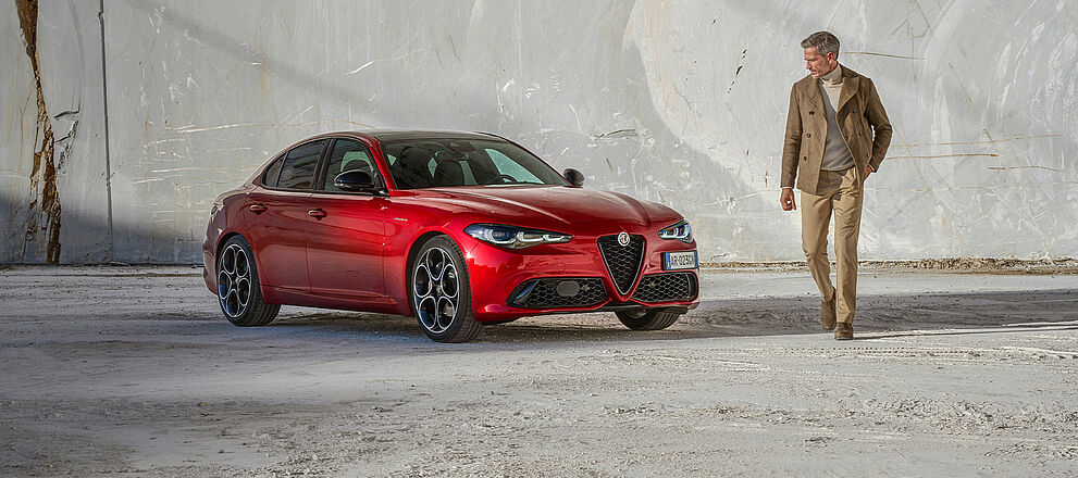 Alfa Romeo Giulia mit neuem Design