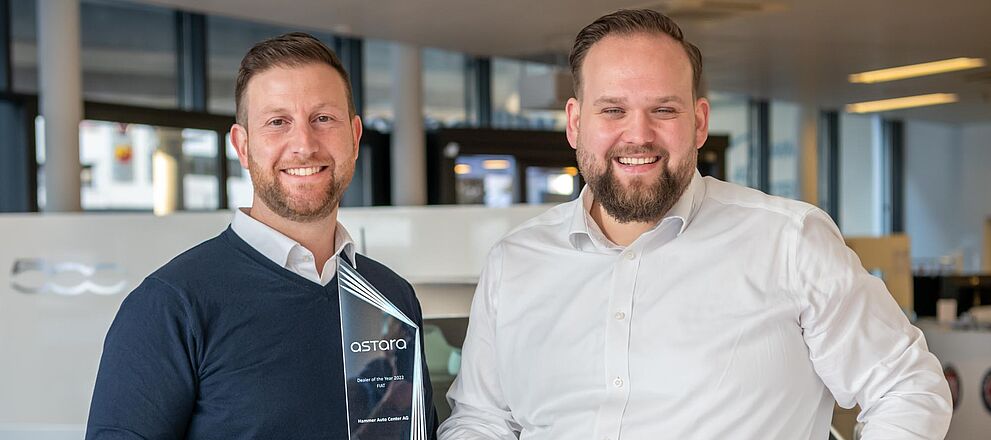Auszeichnung Fiat Dealer of the Year 2022