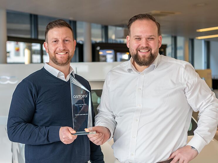 Auszeichnung Fiat Dealer of the Year 2022