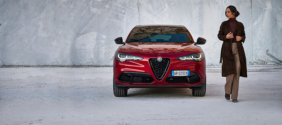 Alfa Romeo Stelvio mit neuem Design