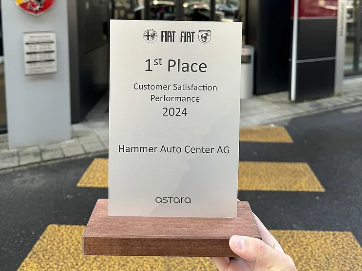 Award für Kundenzufriedenheit im Aftersales 2024 