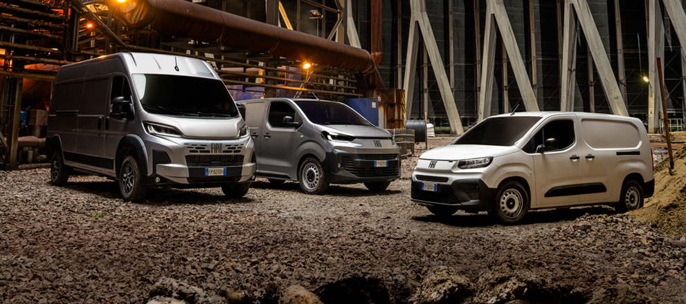 Fiat Professional Range - Alle Modelle verfügbar beim Hammer Auto Center