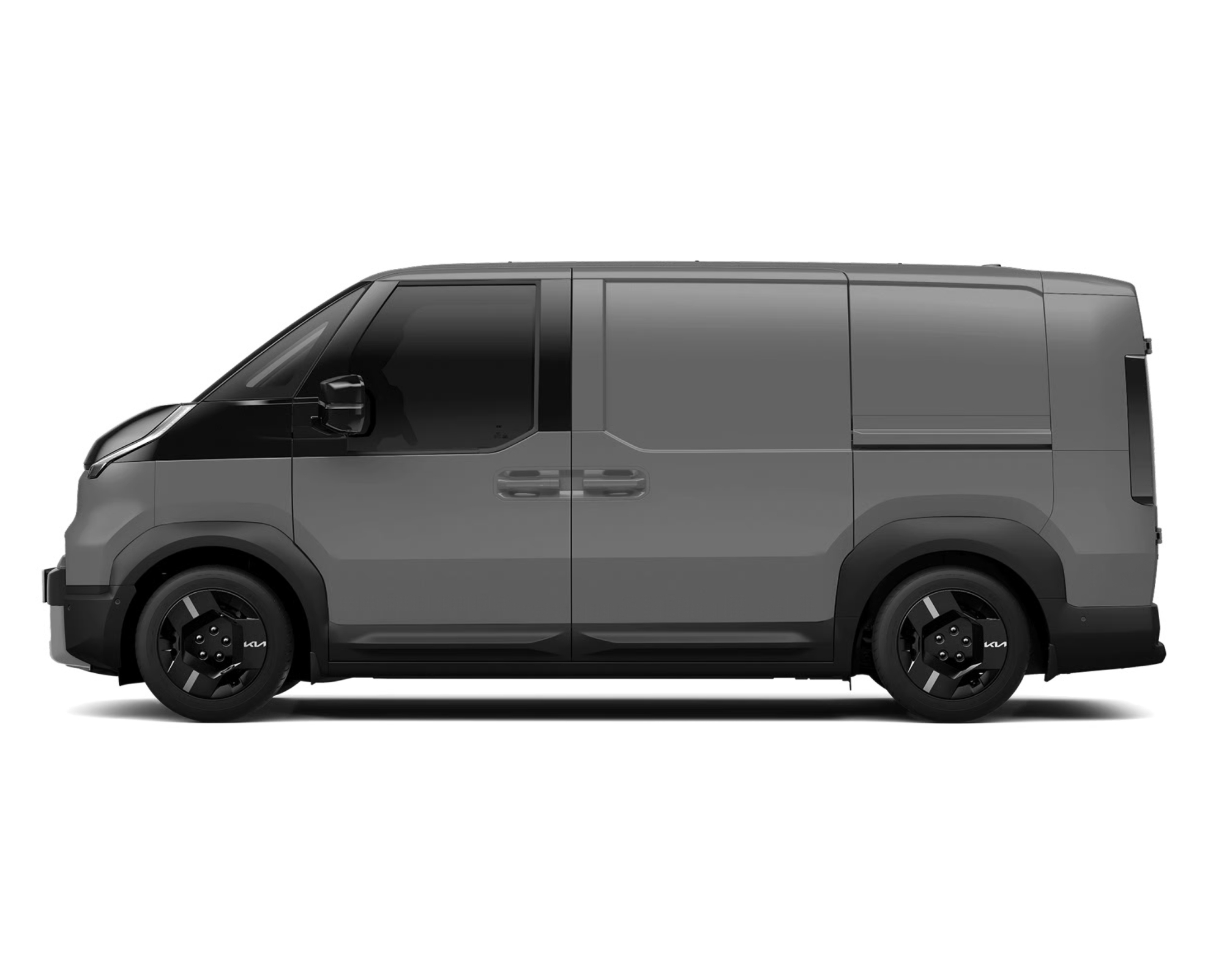 Kia PV5 Cargo grau seitlich